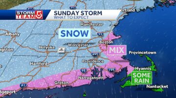 Winter storm warning expanded overnight to include more of Mass.