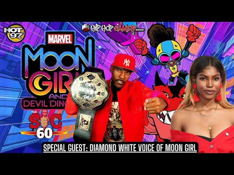 MARVEL’S MOON GIRL Diamond White Brings Black Girl Magic | #HipHopGamer #TheSic60