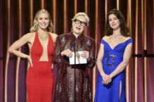 Meryl Streep, Anne Hathaway, and Emily Blunt have an iconic “The Devil Wears Prada” reunion at the 2024 SAG Awards