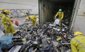 E-waste from trashed electric devices is piling up and recycling isn’t keeping pace, UN says