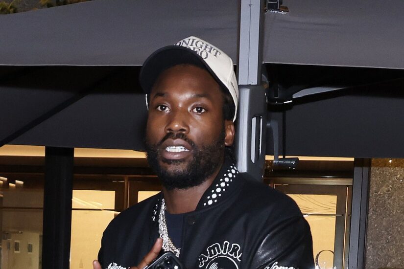 Meek Mill Posts Photo of Wrecked Vehicle After His Car Accident