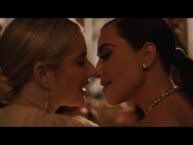 Kim Kardashian and Emma Roberts Share STEAMY KISS in AHS: Delicate