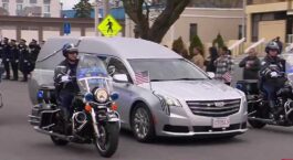 Funeral services for Billerica Sgt. Ian Taylor get underway