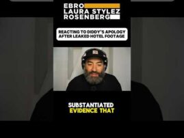 Reacting to #diddy apology video after leaked footage of abuse. #ebrointhemorning #hot97 #cassie
