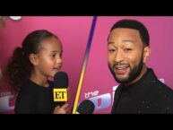 Watch John Legend’s Daughter Luna Interview Her Dad at The Voice (Exclusive)