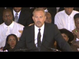 Kevin Costner on Why He Initially Didn’t Want to Speak at Whitney Houston’s Funeral