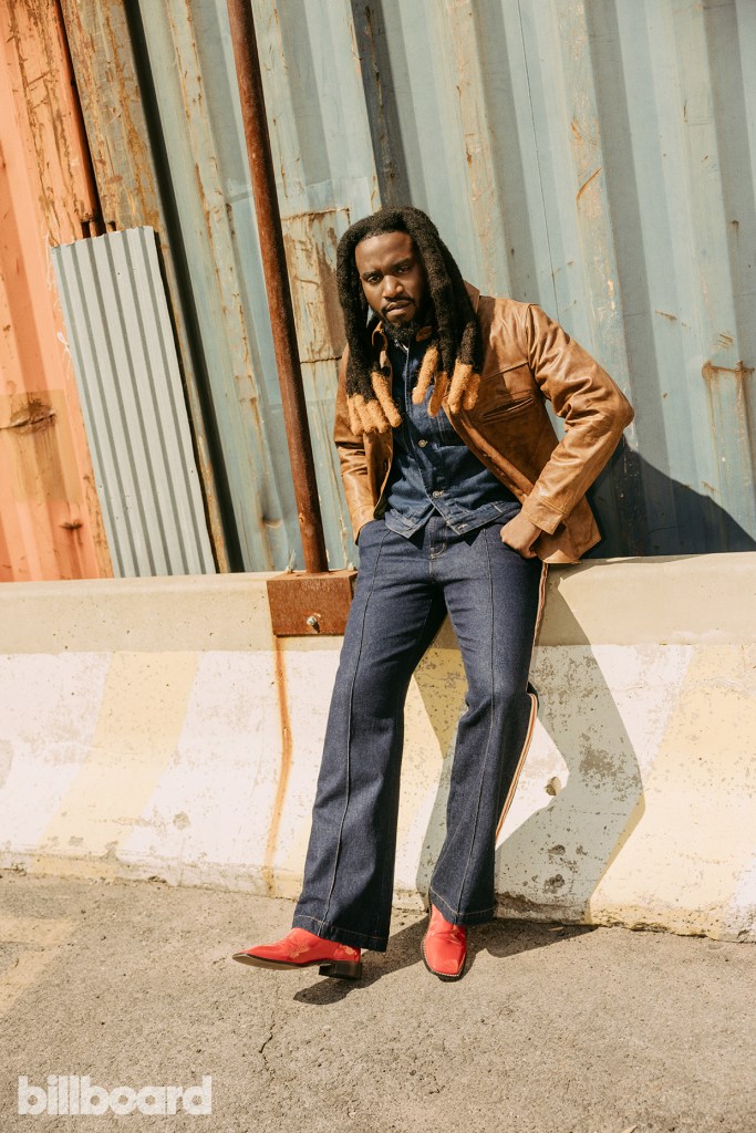 Shaboozey photographed September 12, 2024 at Seret Studios in Brooklyn.