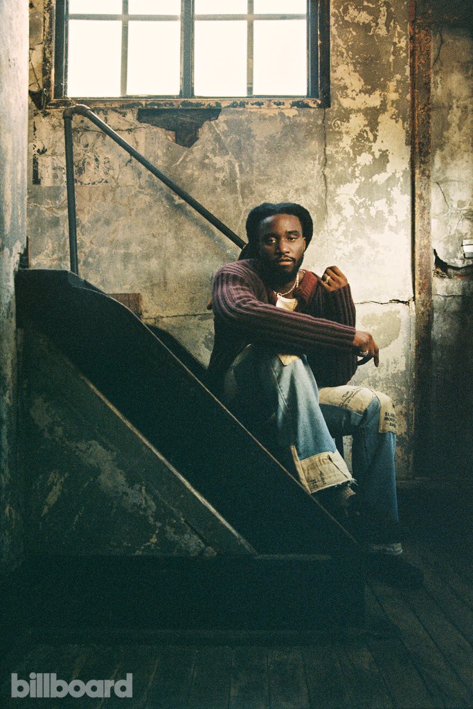 Shaboozey photographed September 12, 2024 at Seret Studios in Brooklyn.