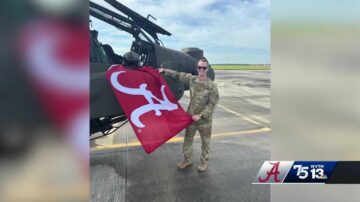 Law student, veteran will pilot flyover at college football game