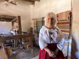 Project CommUnity: Elderly volunteer stitches New Mexico’s history