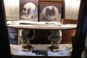 Tourists visit Mass. home with gruesome past ahead of Halloween