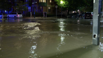 Water main break floods Boston streets for 2nd time in same area