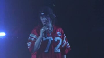 Billie Eilish Closes Out Kia Forum Run With Cover of Christmas Classic ‘O Holy Night’