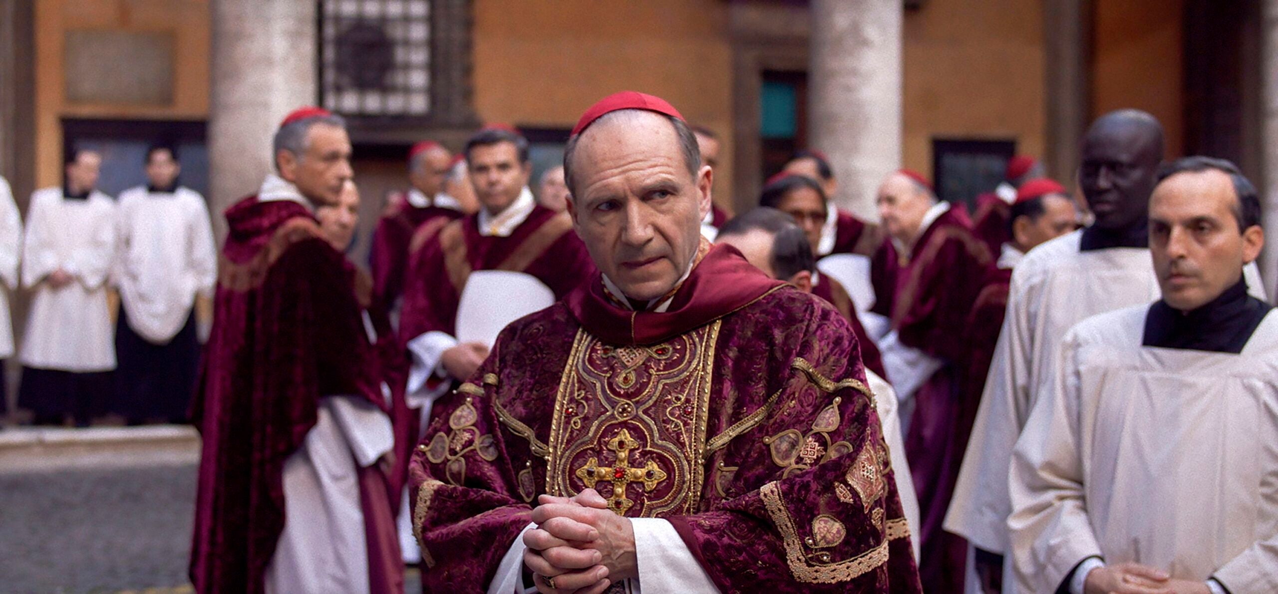 Ralph Fiennes in "Conclave."