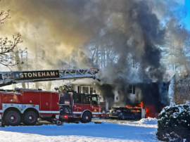 Two Mass. residents displaced following a two-alarm house fire