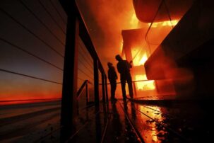 Video roundup: California blazes threaten homes in January wildfire