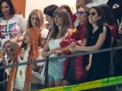 Taylor Swift gets booed by heavily pro-Eagles crowd as she watches the Chiefs at the Super Bowl