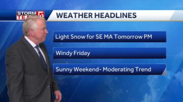 Video: Cloudy, light snow through Thursday afternoon