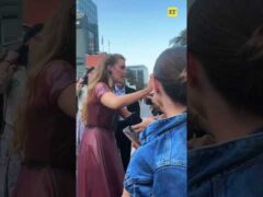 Blake Lively Arrives to ‘Another Simple Favor’ Premiere #blakelively #annakendrick #shorts