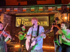 ‘Meet me in the pub tonight’: Ed Sheeran plays surprise St. Patrick’s Day show in Boston