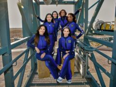 Blue Origin launches an all-female celebrity crew with Katy Perry, Gayle King and Lauren Sanchez