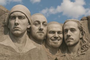 Mount Rushmore of White Rappers Goes Viral, Ignites Heated Debate