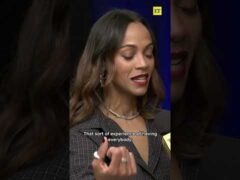 Zoe Saldaña is Still in Disbelief Over Her Oscar Win #zoesaldana #cinemacon #oscars