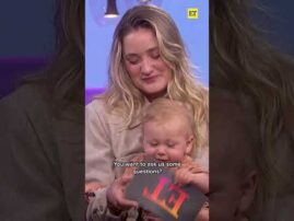 Aly Michalka’s Son Makes TV Debut While ‘Spilling the E-Tea’ with AJ #alyandaj #shorts