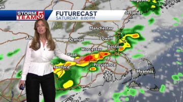 Another weekend with wet weather at times for Mass.
