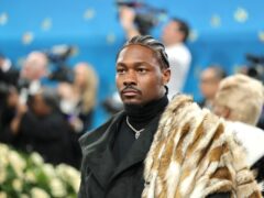 Photos: Patriots’ Stefon Diggs walked the runway at the Met Gala