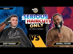 SERIOUS HAIRCUTS ONLY: Episode 1 – Adam VS Derrell Meyers | HILARIOUS Barbershop Challenge!