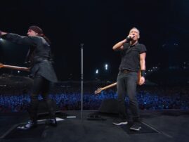 Springsteen, in England, blasts Trump administration as ‘treasonous’