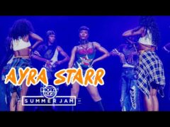 Ayra Starr brings the sexy to the HOT 97 Summer Jam Stage