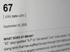 Dictionary.com’s word of the year is ‘6-7.’ But is it even a word and what does it mean?