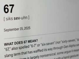 Dictionary.com’s word of the year is ‘6-7.’ But is it even a word and what does it mean?
