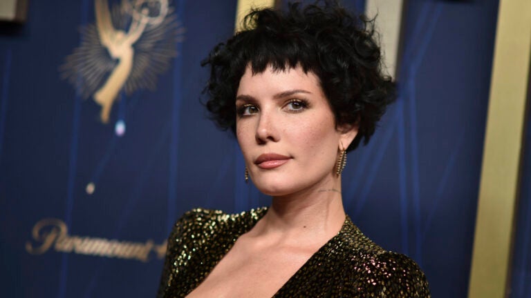 Halsey at the 77th Primetime Emmy Awards.