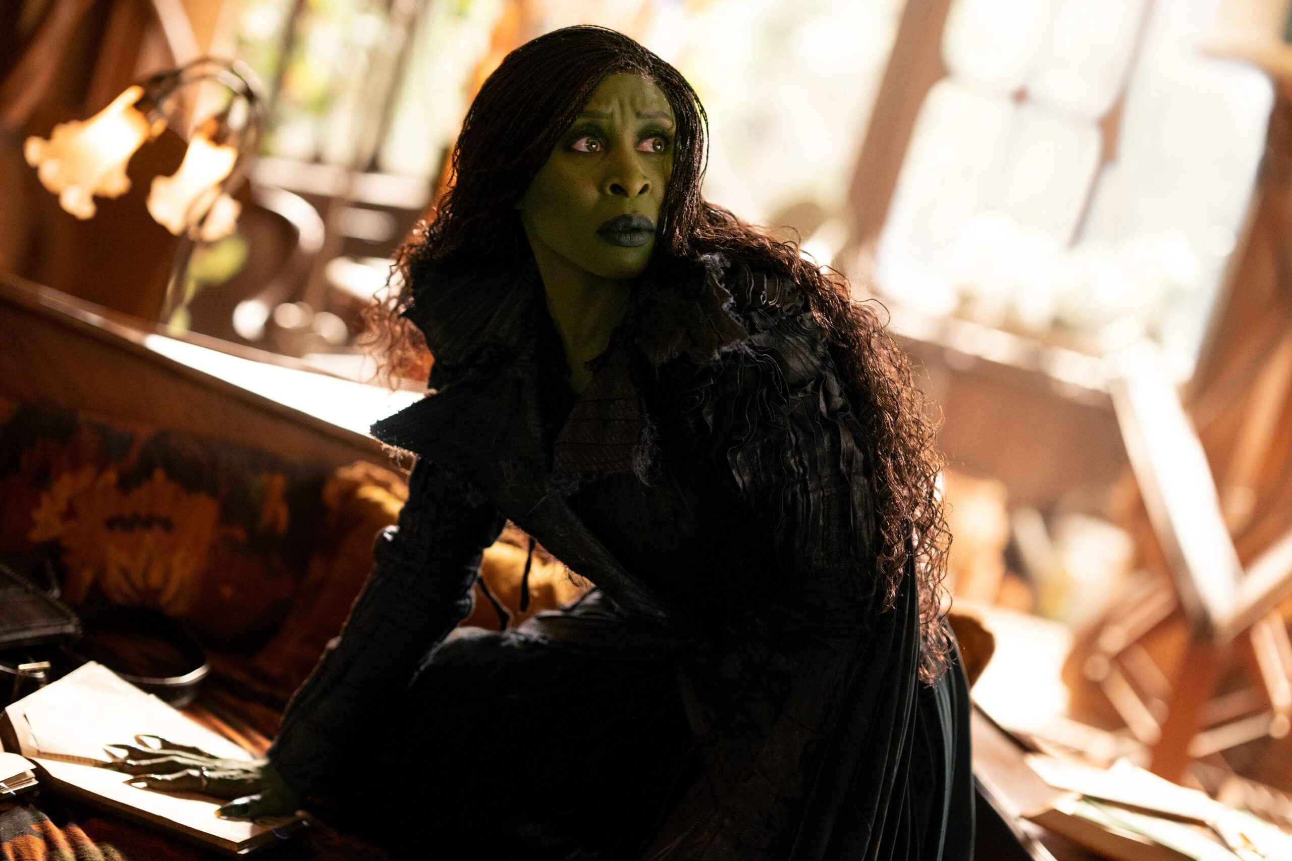 Cynthia Erivo as Elphaba in "Wicked: For Good."