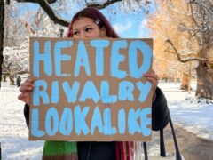 Cold Bostonians bring the heat at a Heated Rivalry look-alike contest