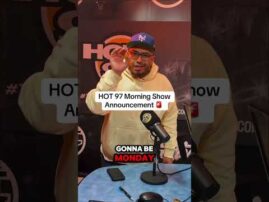 🚨 Big news: a new morning show host hits HOT 97. Reveal Monday 1/12 at 12pm 👀🔥 Tune in live!!!