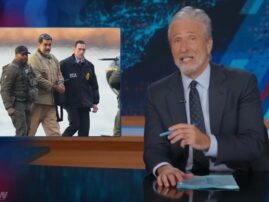 Here’s what Jon Stewart said about Trump’s Venezuela operation
