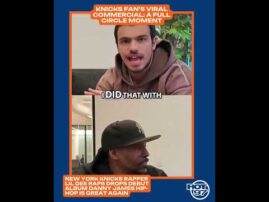 HOT 97 New York Knicks Rapper Lil Dee Raps with Hip Hop Gamer