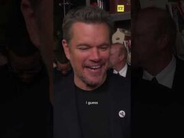 #mattdamon Shares Wife’s Reaction to #benaffleck Crush Revelation