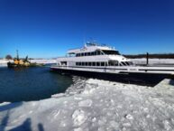 MBTA Hingham ferry service canceled for Feb. 13 due to ice in the harbor