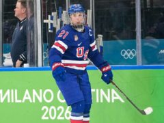 US Olympic gold medalists Hilary Knight and Quinn and Jack Hughes appear on ‘Tonight Show’