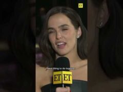 Zoey Deutch Would Love to Work With Glen Powell Again #zoeydeutch #glenpowell #cinemacon