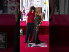 Maxx Morando Gives Miley Cyrus Kiss at Hollywood Walk of Fame Ceremony #mileycyrus #maxxmorando