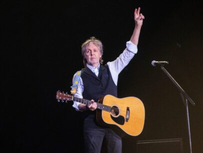 Paul McCartney was just in Rhode Island to screen his new doc for Brown students