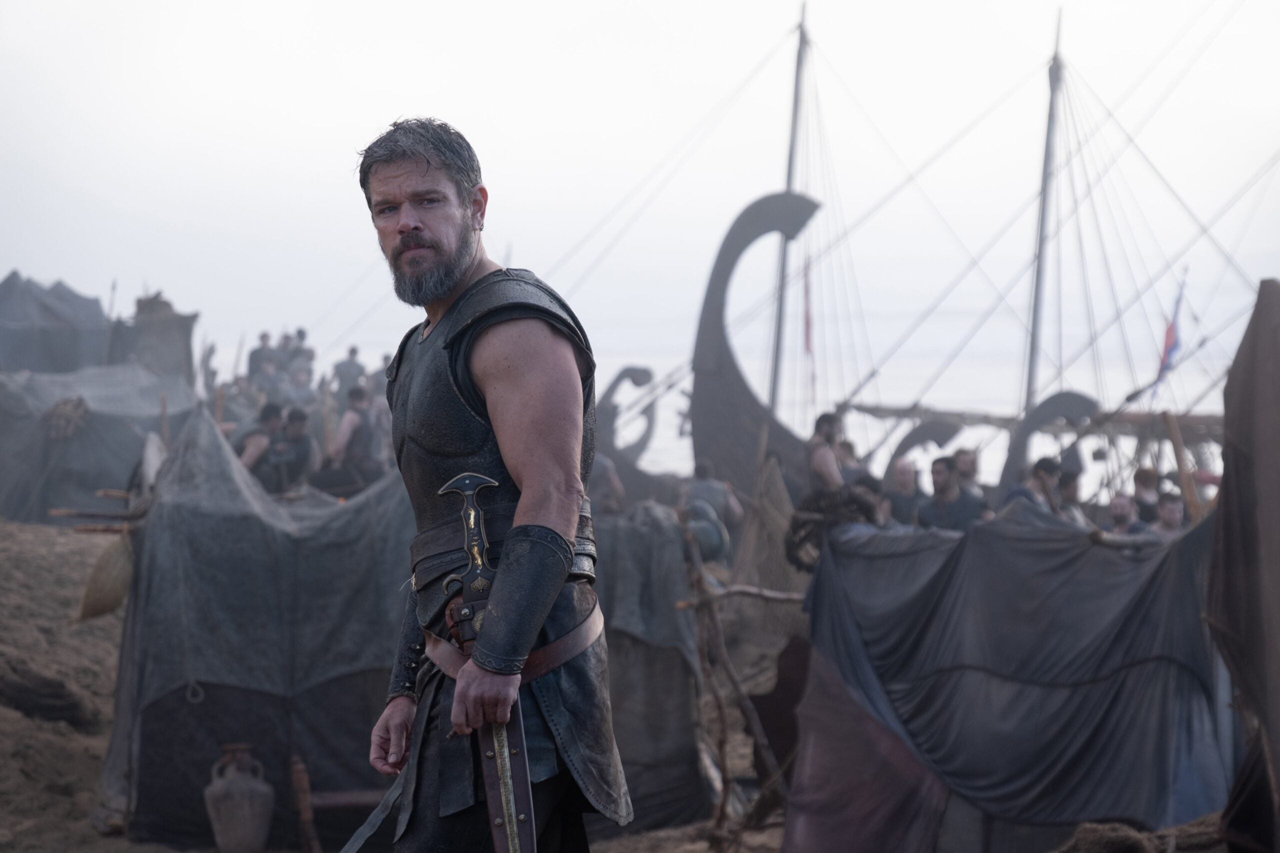 Matt Damon in "The Odyssey."