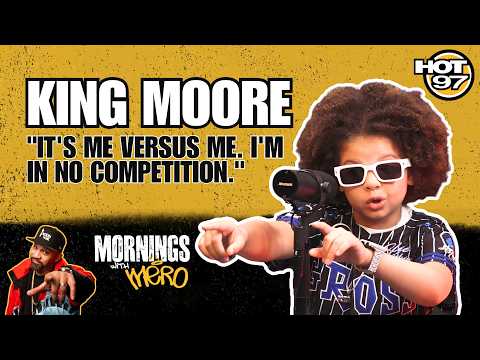 10-Year-Old King Moore SHOCKS HOT 97 With Unlimited Bars & Deep Wisdom