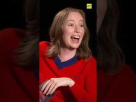 Gillian Anderson Puts Hannah Einbinder in the Hot Seat
